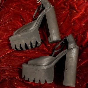 Jeffrey Campbell Black Platforms